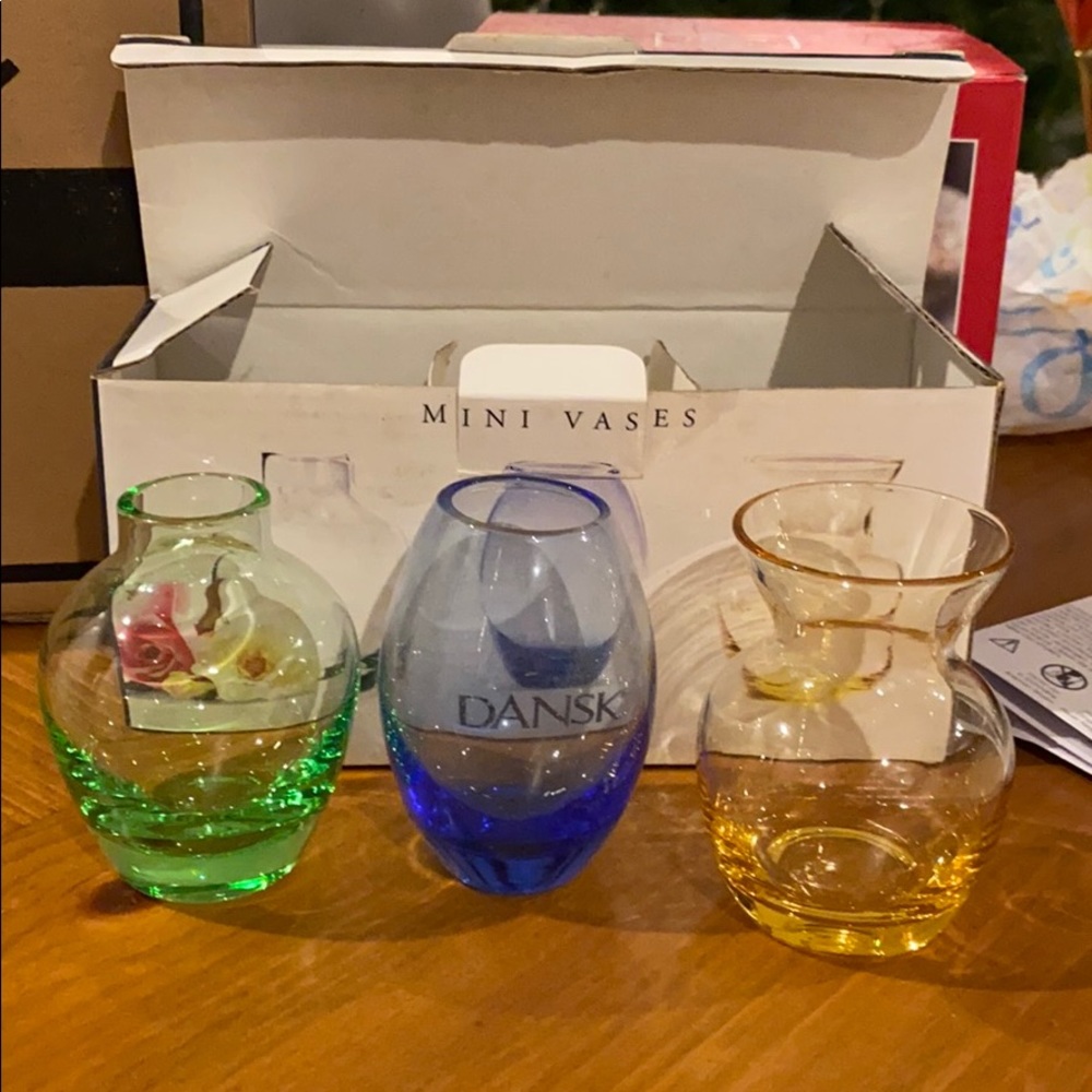 Dansk mini vases